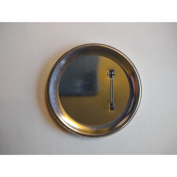 Genesis Badge Pinback BIG Button Original Vintage Pop Rock Music Phil Collins - Picture 2 of 2